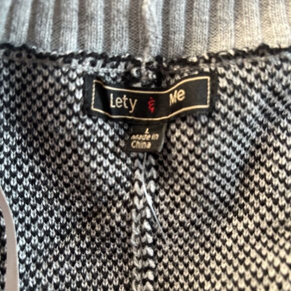 Lefty & Me Women’s NWOT Contemporary Preppy Open Front Cardigan Size Large - Picture 6 of 7